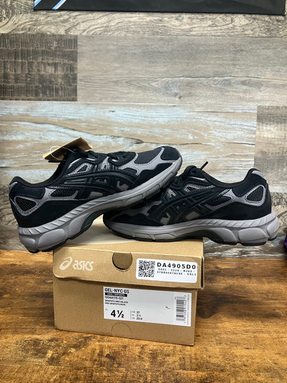 4.5-ASICS Gel NYC Graphite Grey Black