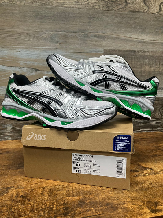10-ASICS Gel Kayano 14 White Malachite Green