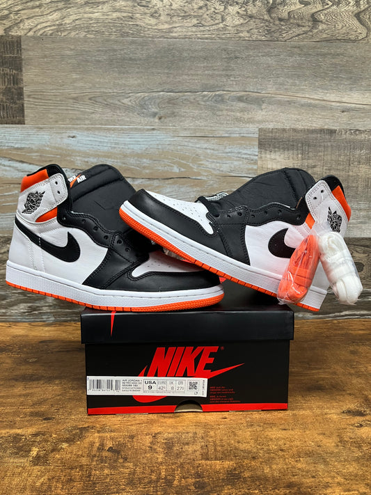 Size 9 - Jordan 1 Retro High Electro Orange