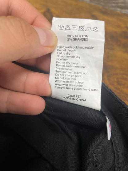 S-black AAPE cargo pants