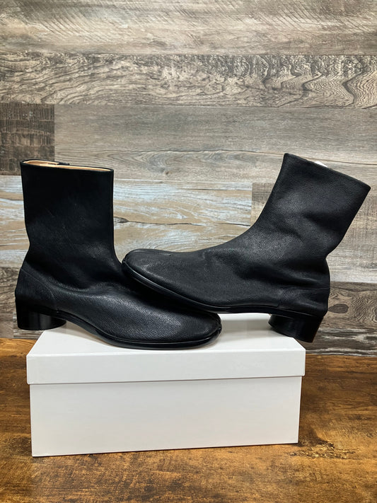 45-Maison Margiela Leather Tabi Boot