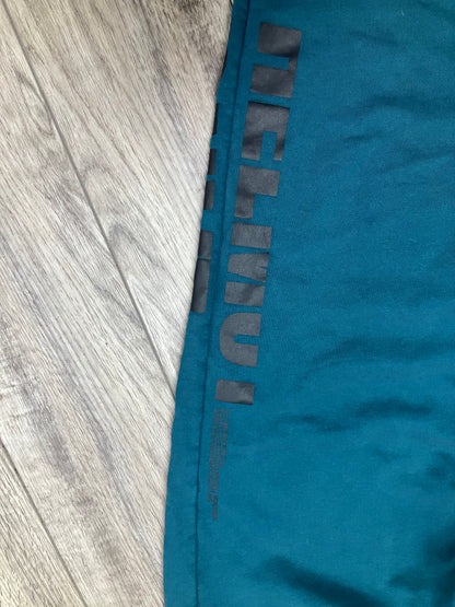 L-Helmut Lang Teal Sweatpants