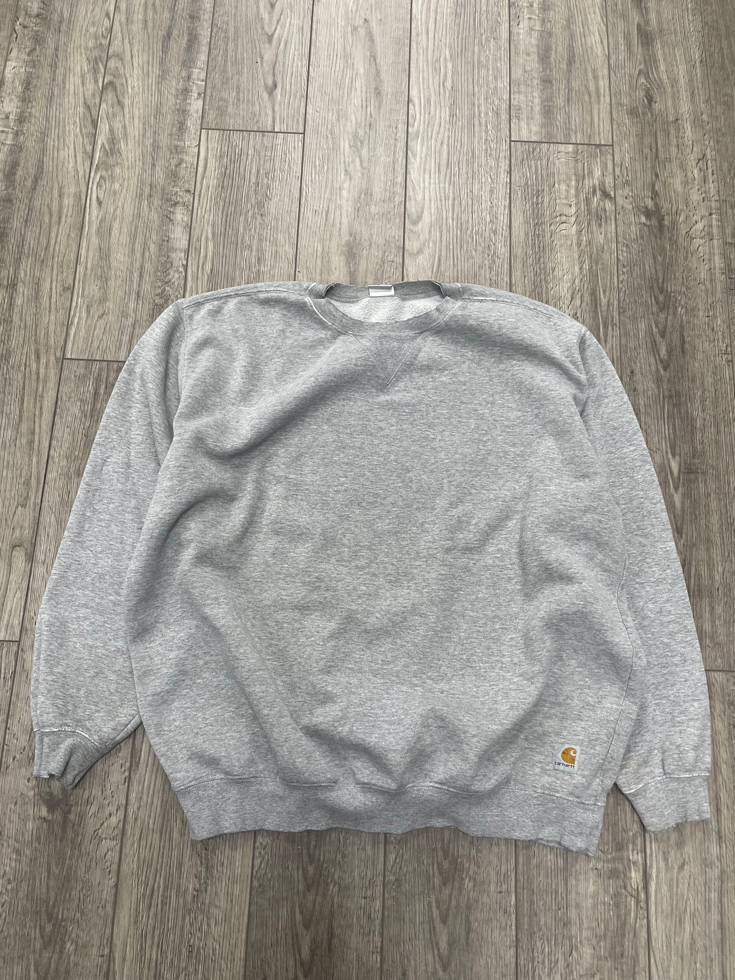 XL-Vintage Carhartt Grey Crewneck