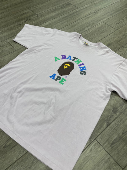 3XL-Bape Colors College Pink Tee