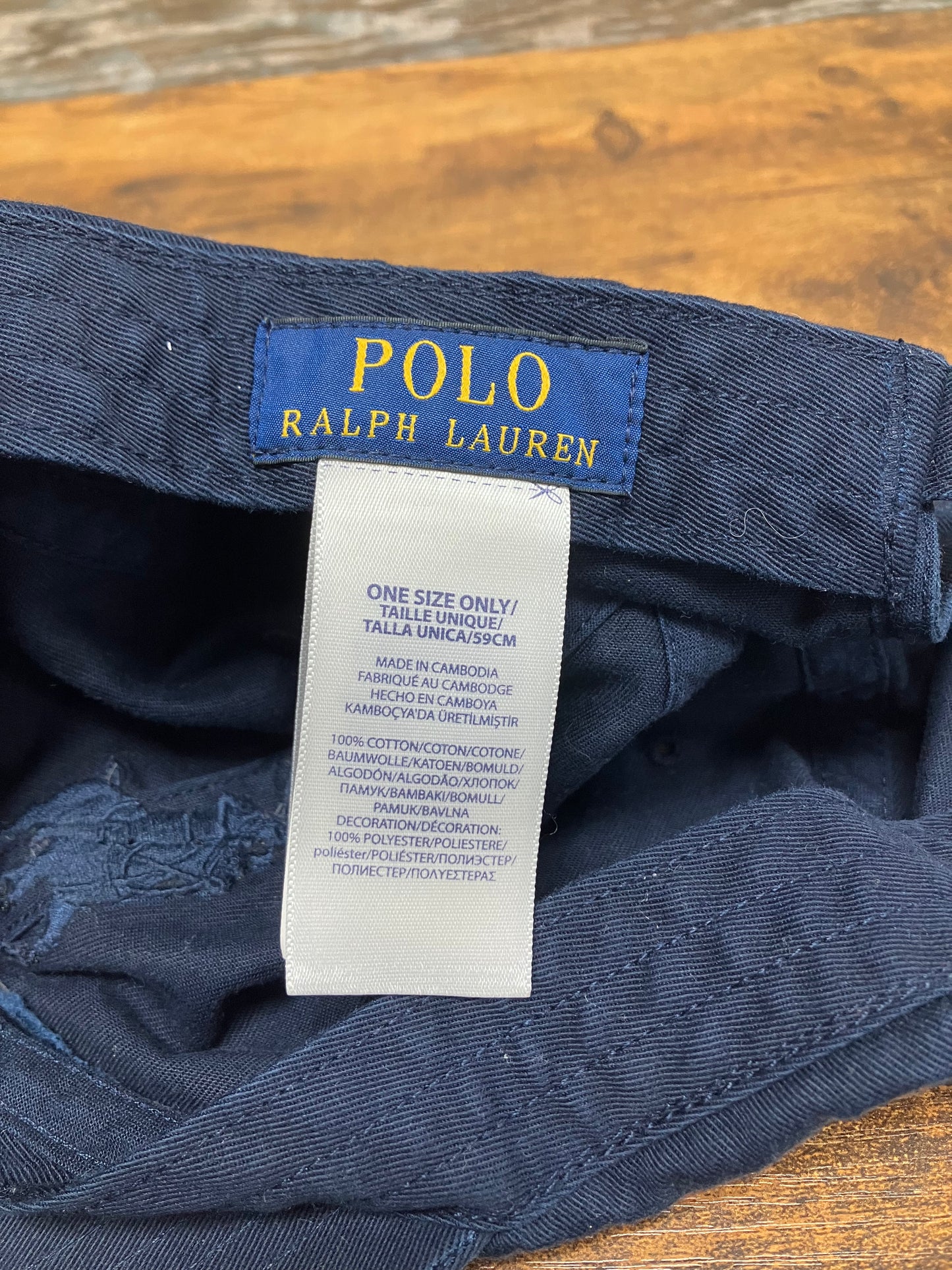 OS-Polo Big 3 Navy Hat