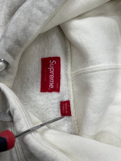 L - Supreme Overdyed S Logo Hooded Sweatshirt