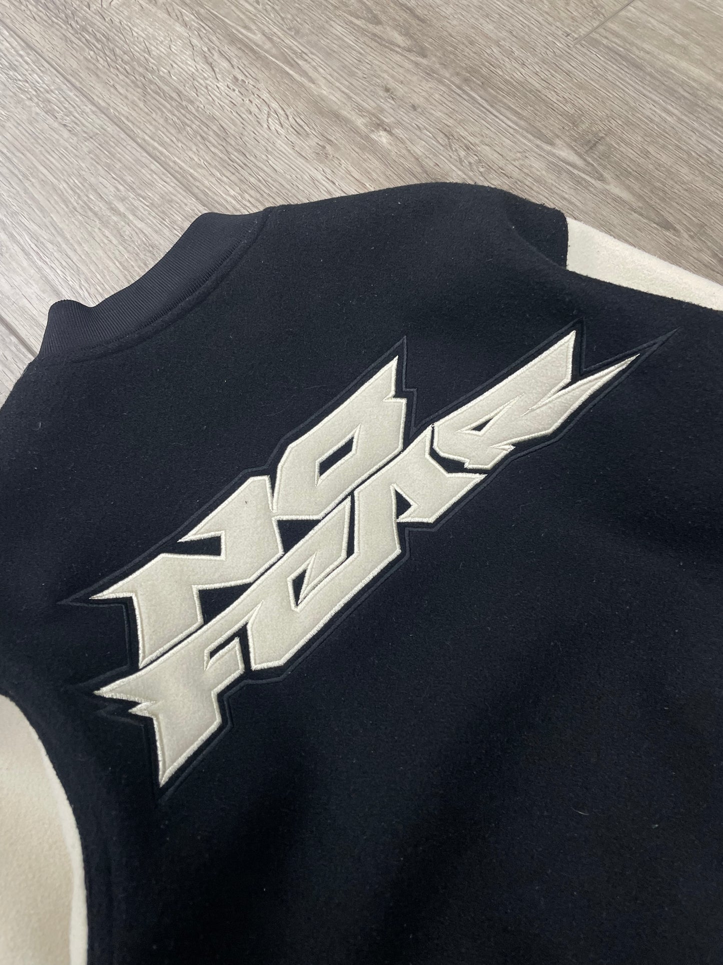 XS-No Fear x H&M Varsity jacket