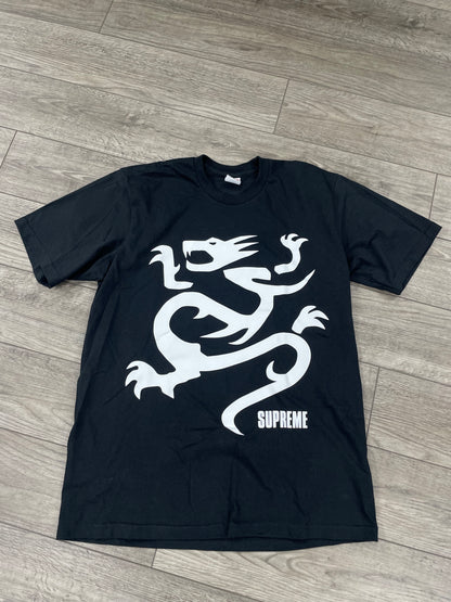 L - Supreme Mobb Deep Dragon Black Tee