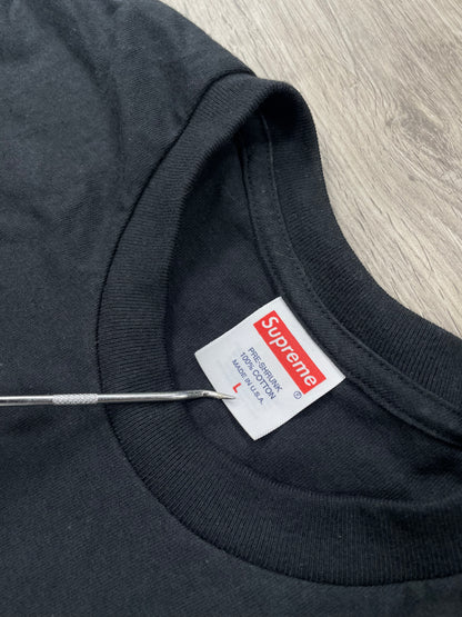 L - Supreme Mobb Deep Dragon Black Tee