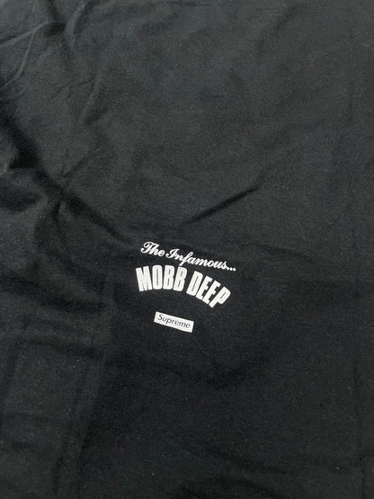 L - Supreme Mobb Deep Dragon Black Tee