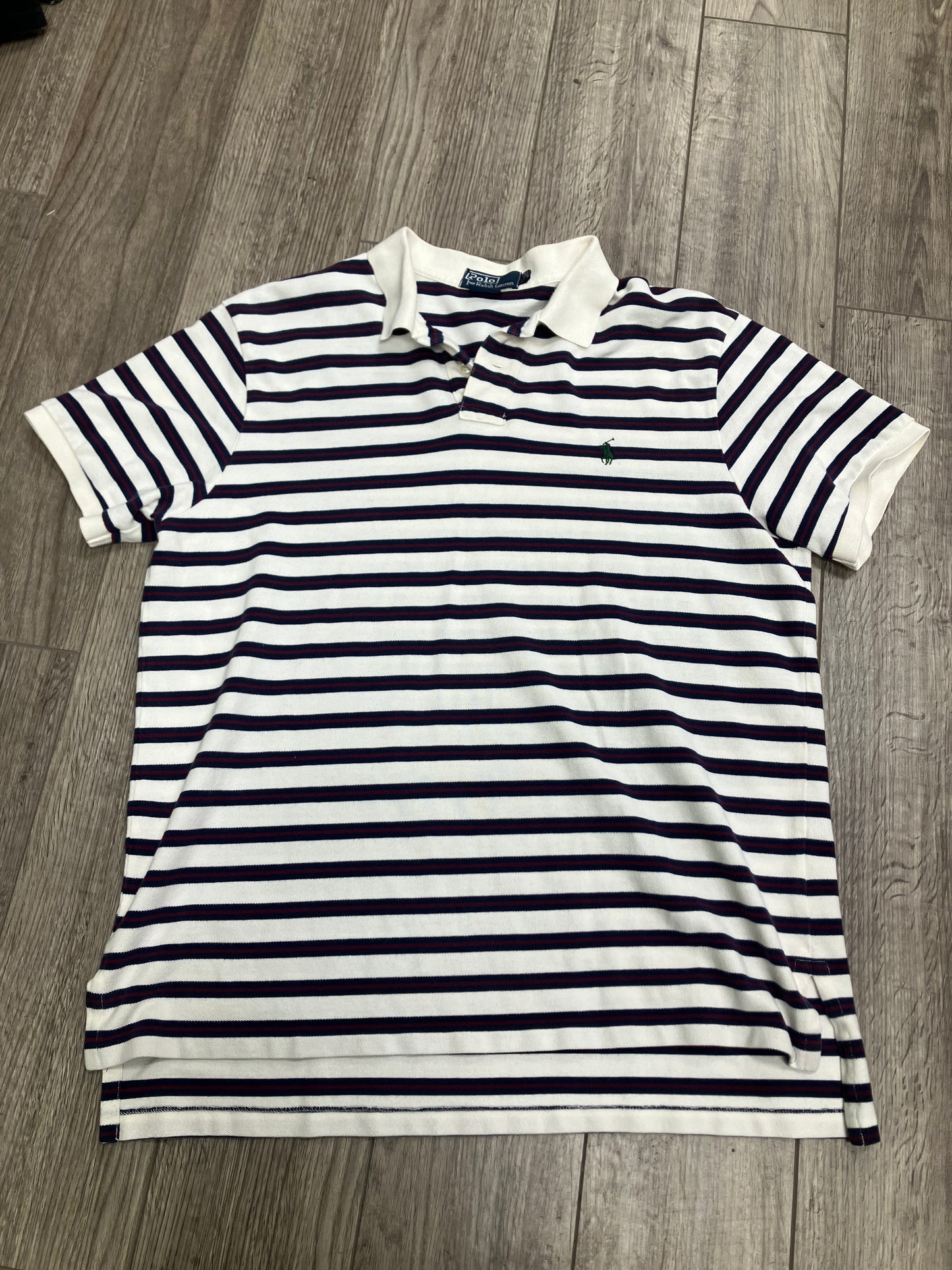 XL-Polo Striped Tee