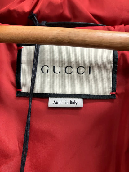 Gucci GG Blade Leather Bomber Jacket Size XL