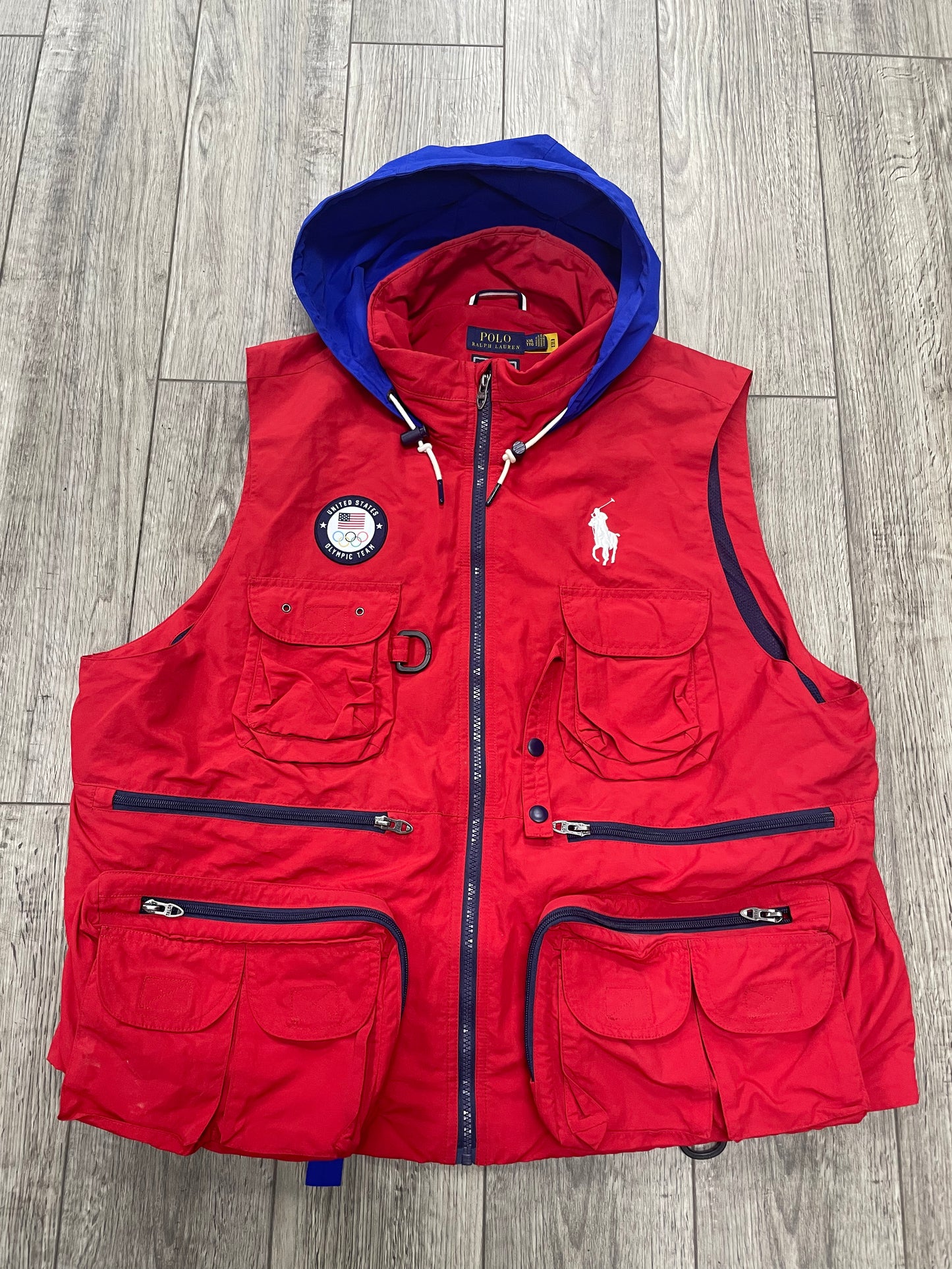 XXL - Polo Ralph Lauren Team USA 2020 Summer Olympics utility vest