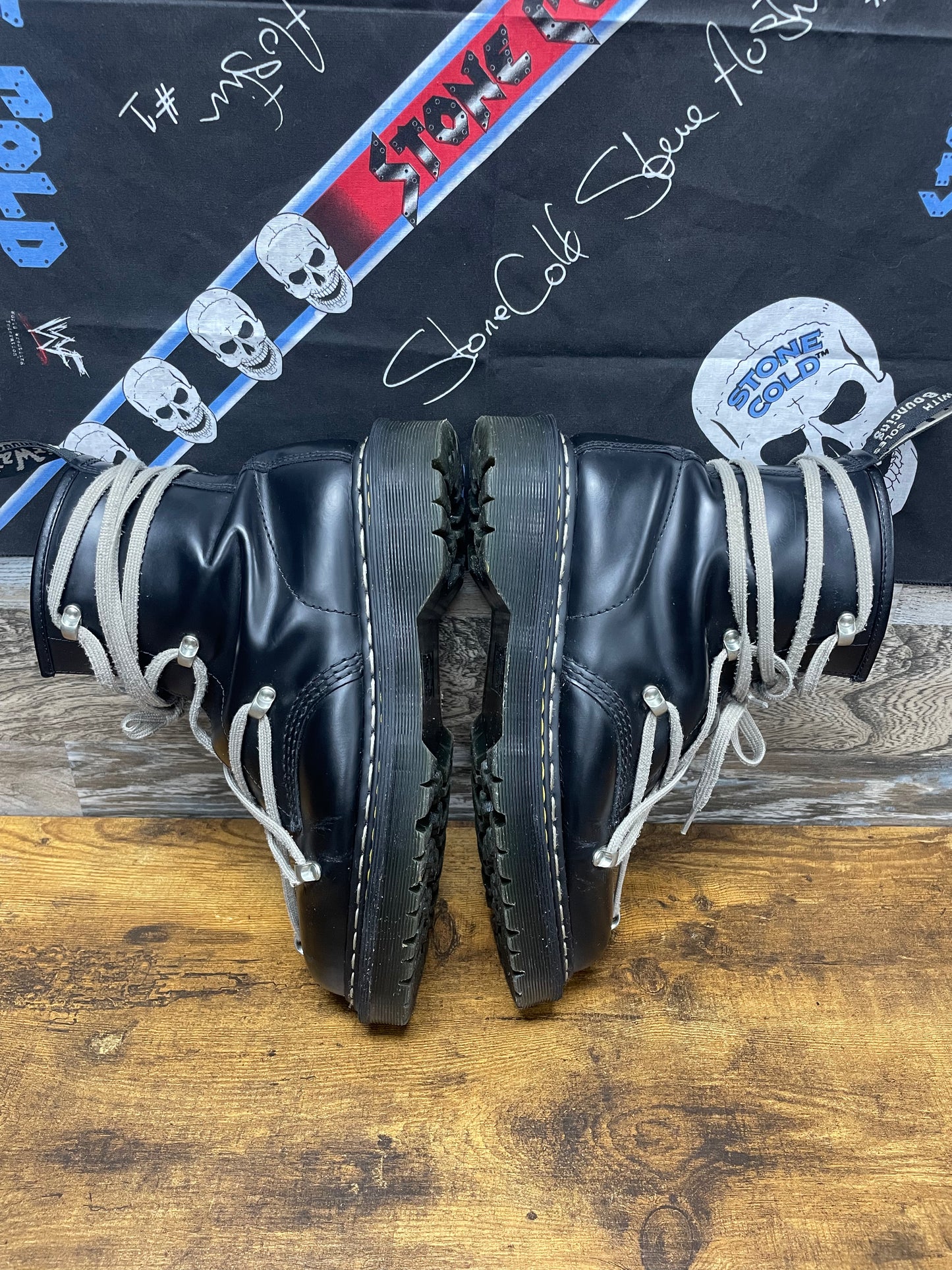 9-Dr. Martens Rick Owens 1460 Bex Leather Boot