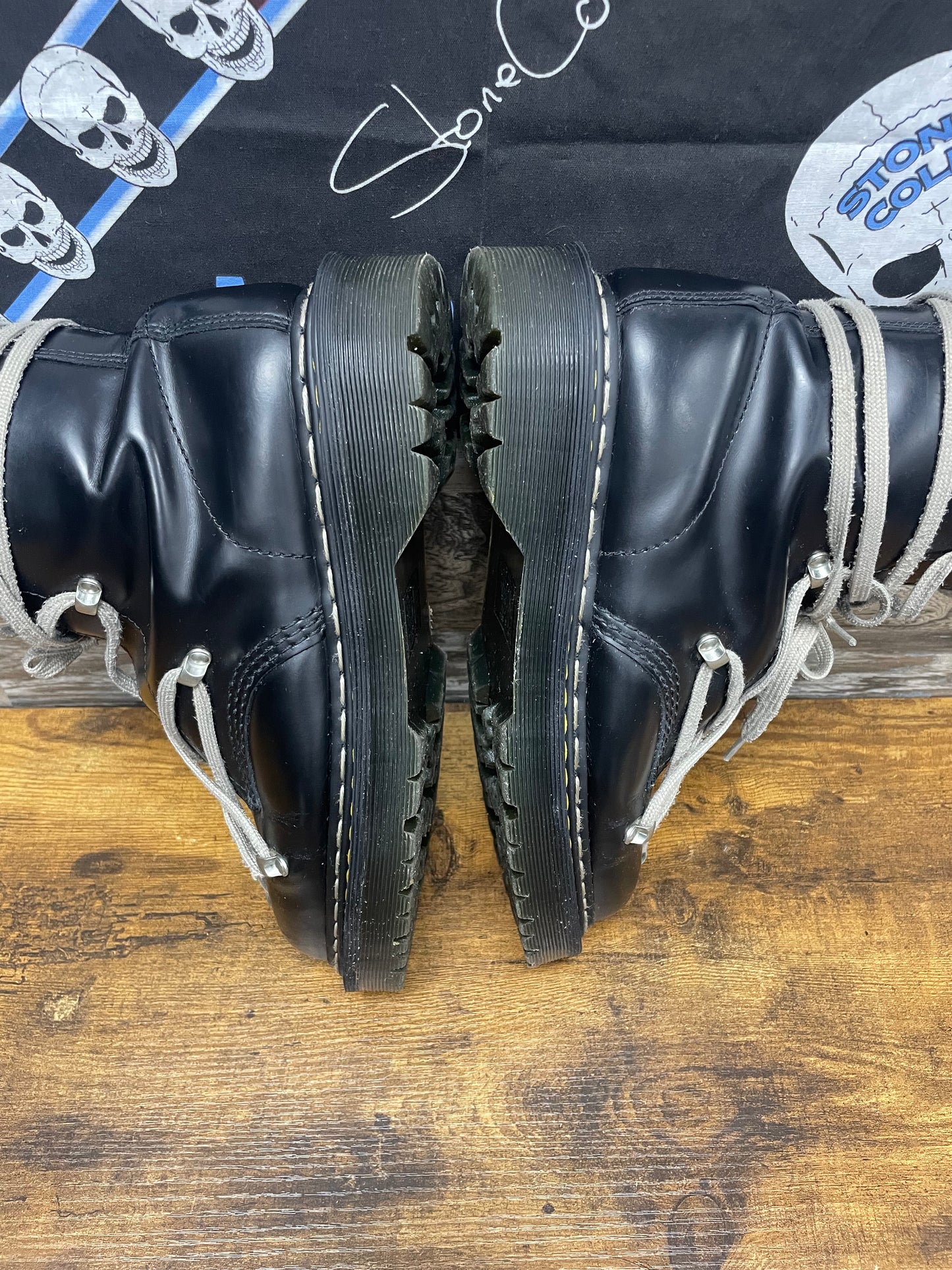 9-Dr. Martens Rick Owens 1460 Bex Leather Boot