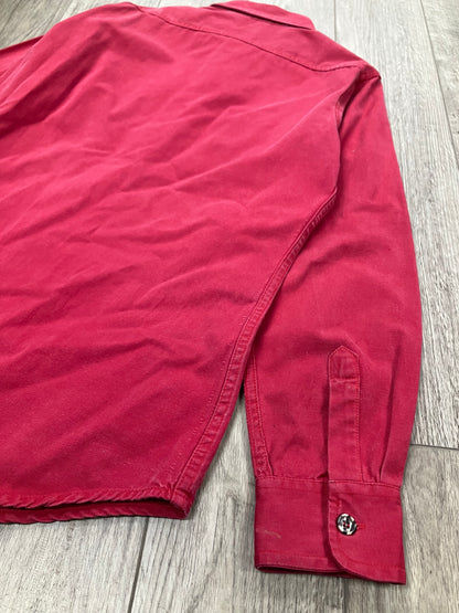 M-Patagonia Red Button Up Shirt