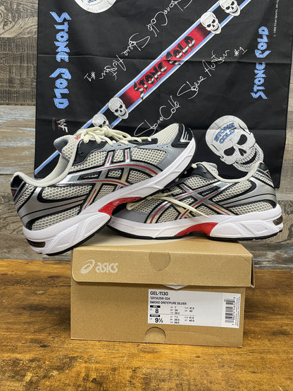 8 - ASICS Gel 1130 Smoke Grey Pure Silver