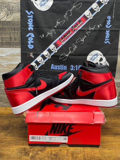 10W - Air Jordan 1 High Satin Bred