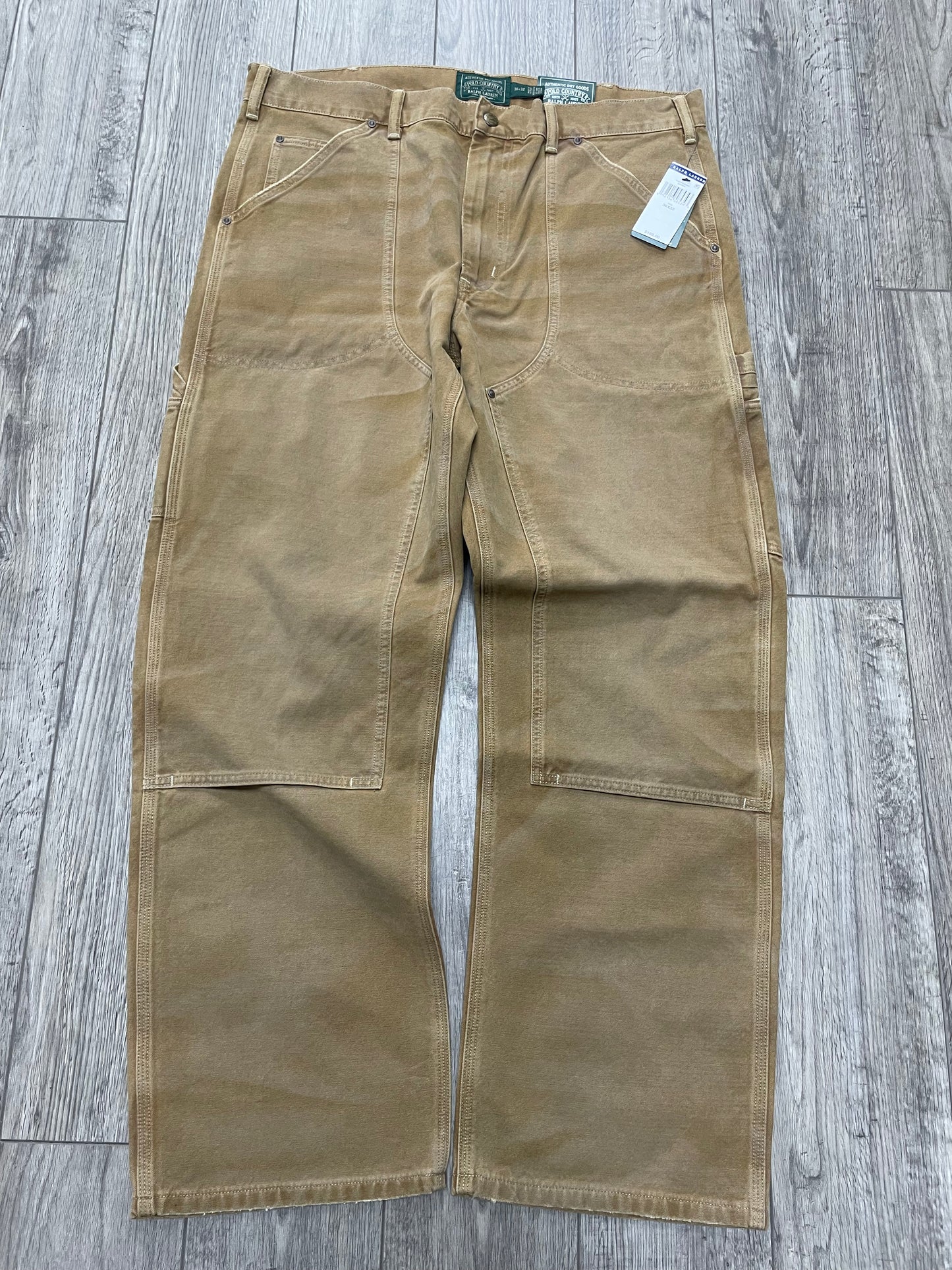 36-Ralph Lauren Polo Country Brown Double Knee Pants
