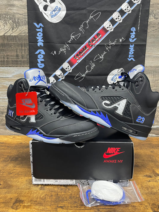 14 - Awake NY x Air Jordan 5 Racer Blue