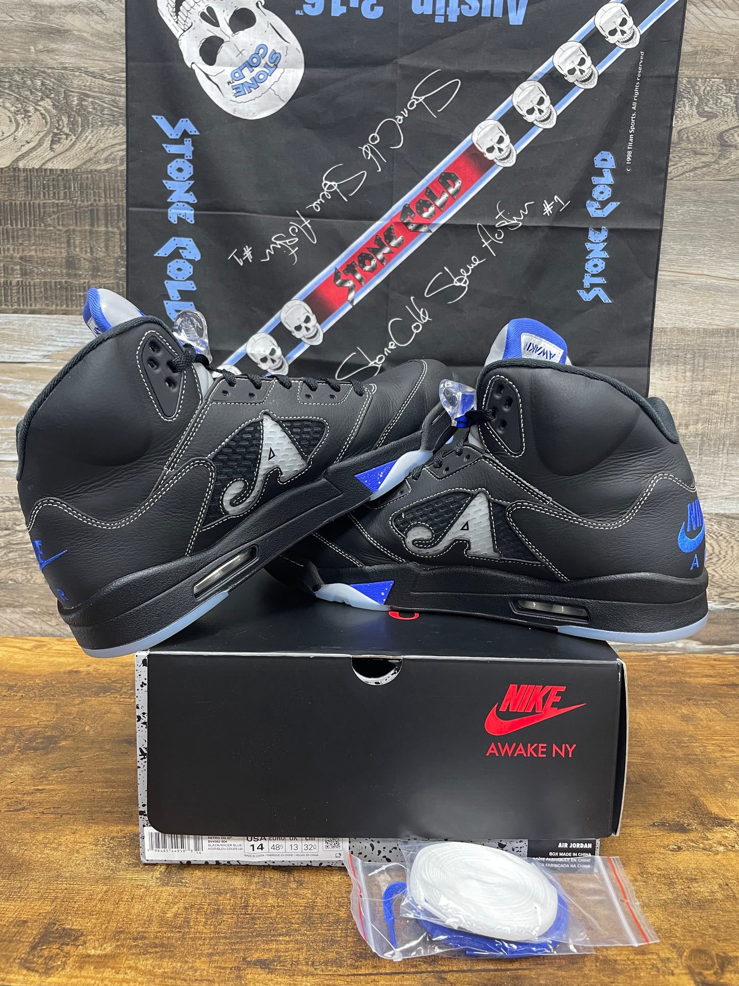 14 - Awake NY x Air Jordan 5 Racer Blue
