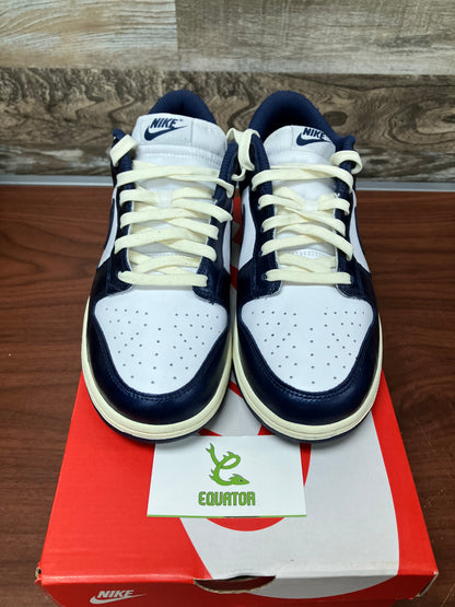 Nike Dunk Low Vintage Navy Size 10.5W/9M