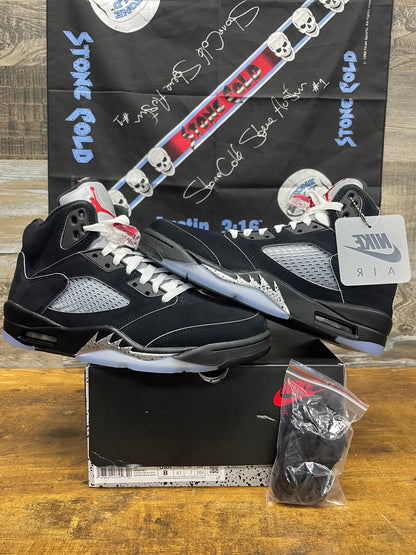 8-Air Jordan 5 Black Metallic Reimagined