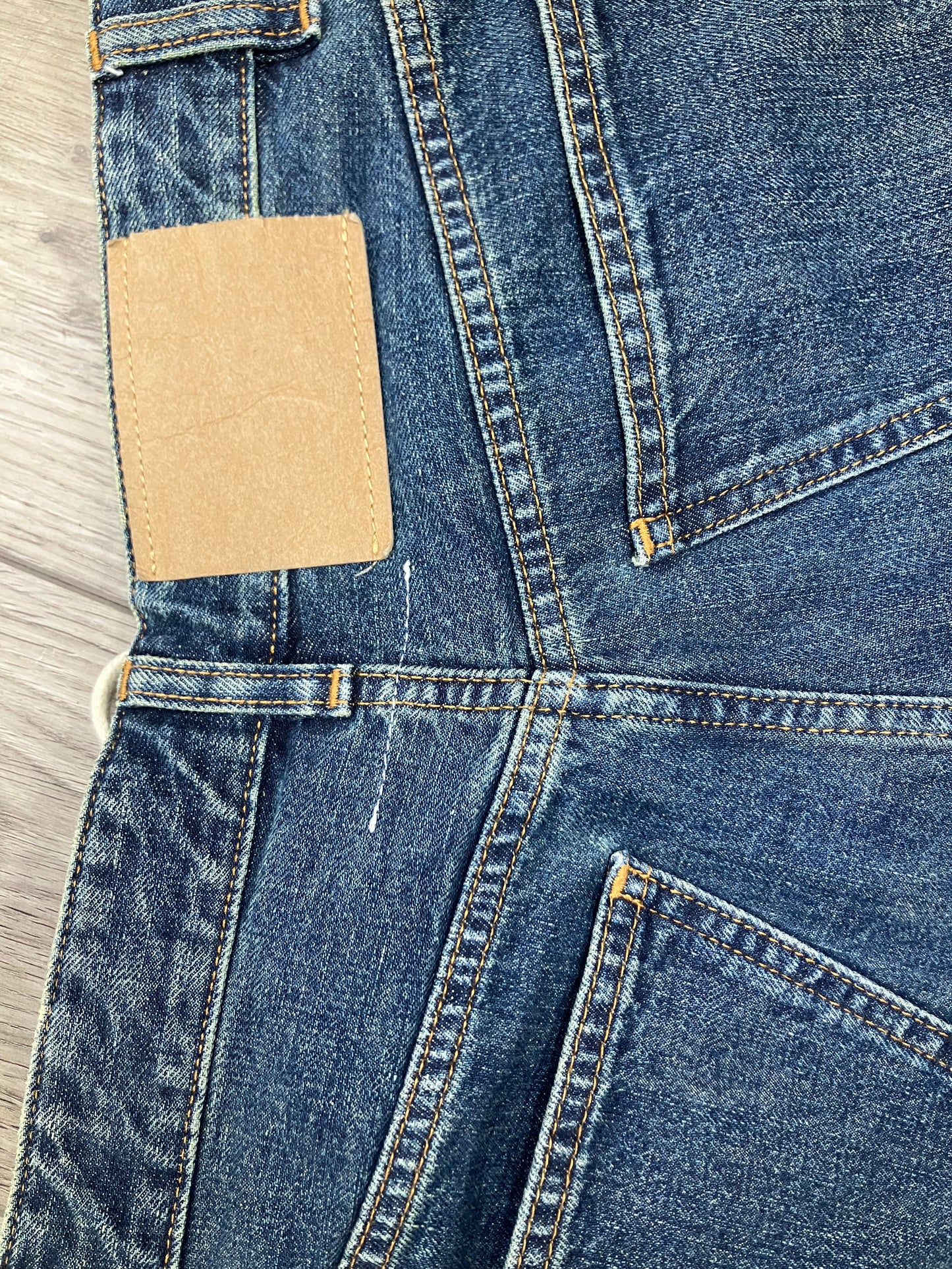 30-MM6 Maison Margiela Wide Leg Draw String Jeans