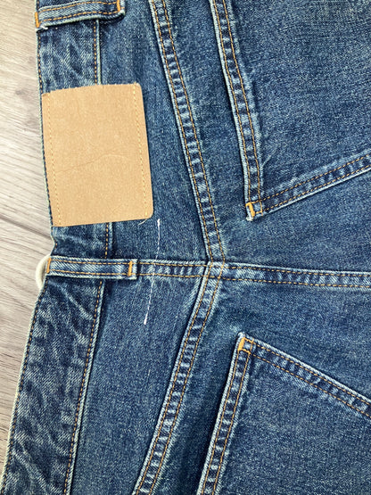 30-MM6 Maison Margiela Wide Leg Draw String Jeans