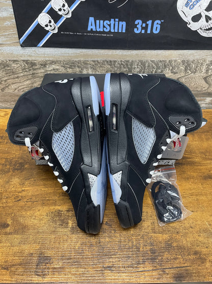 8-Air Jordan 5 Black Metallic Reimagined