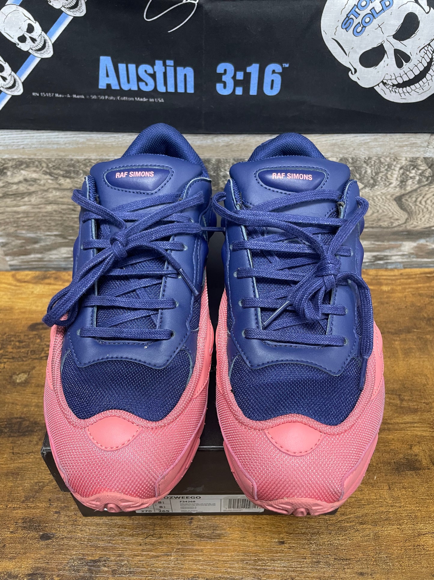 9 - Raf Simons x adidas Ozweego Tactile Rose