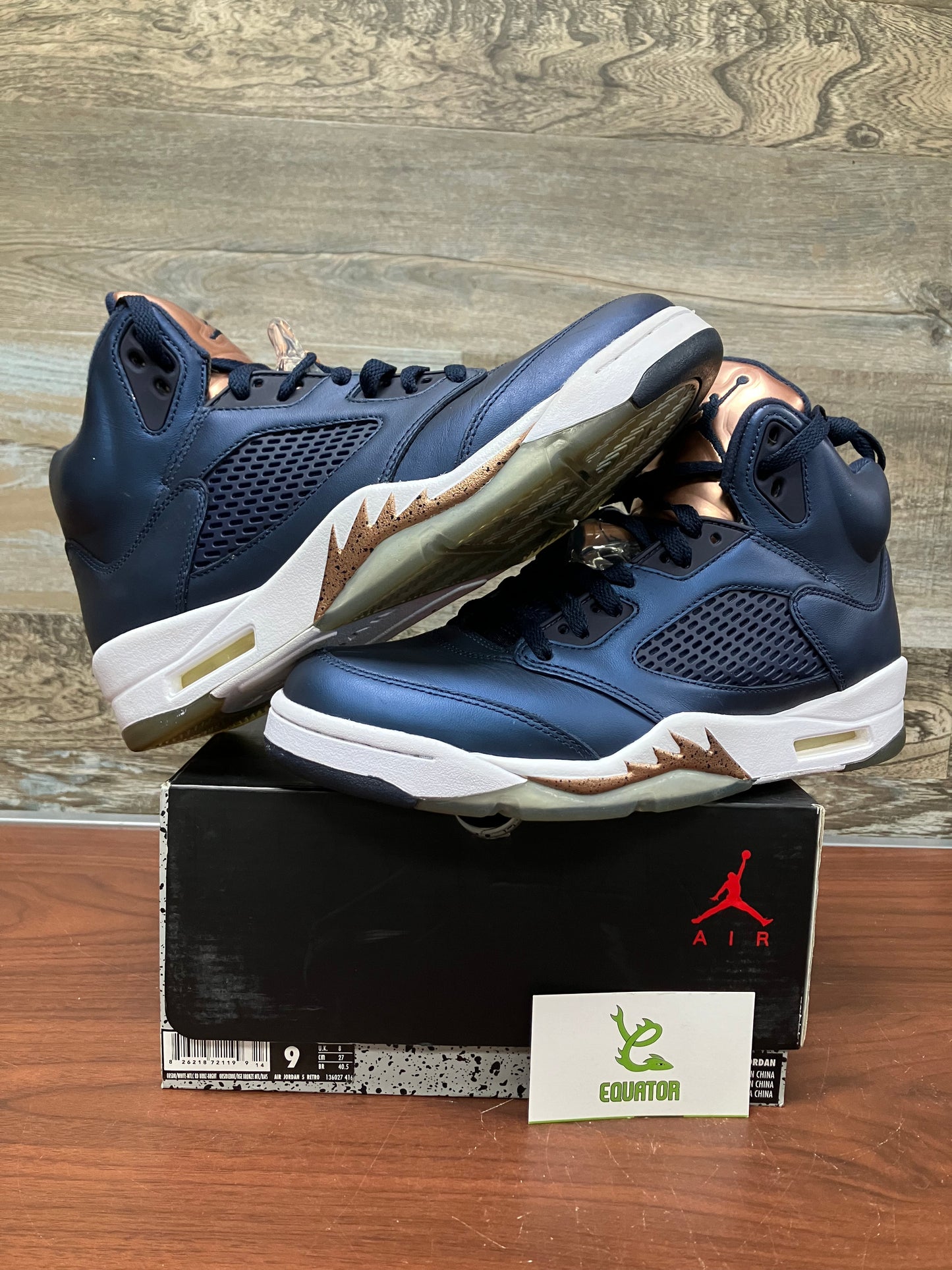 Jordan 5 Retro Bronze Size 9