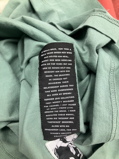 L-Rick Owens DRKSHDW Hustler aqua Hoodie