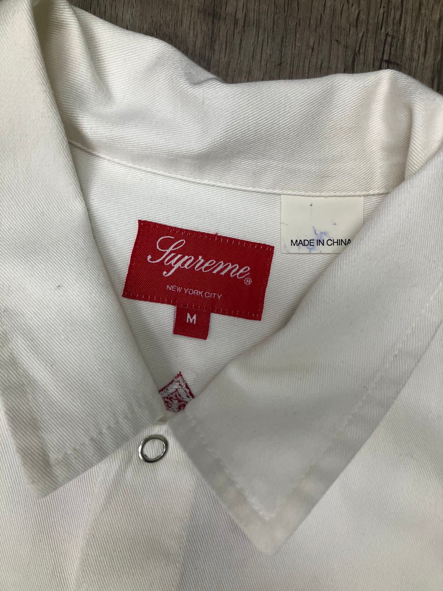 M-Supreme Virgin Mary Button Up
