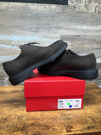 10/11-Ferragamo Camden Suede toe Oxford Shoe
