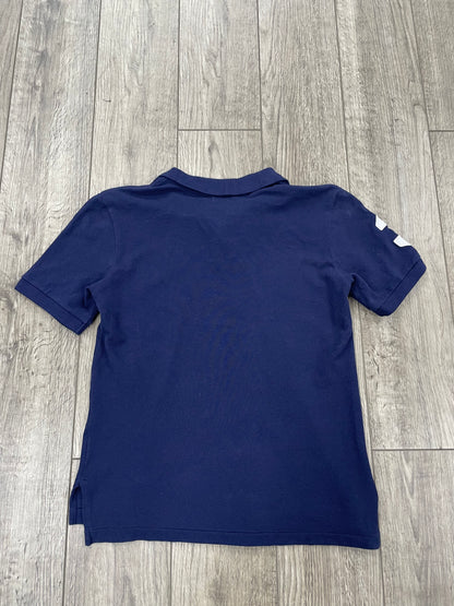 M(10-12)-Polo Ralph Lauren Navy Big Pony Polo