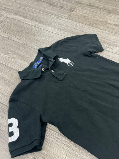 M(10-12)-Polo Ralph Lauren Black Big Pony Polo