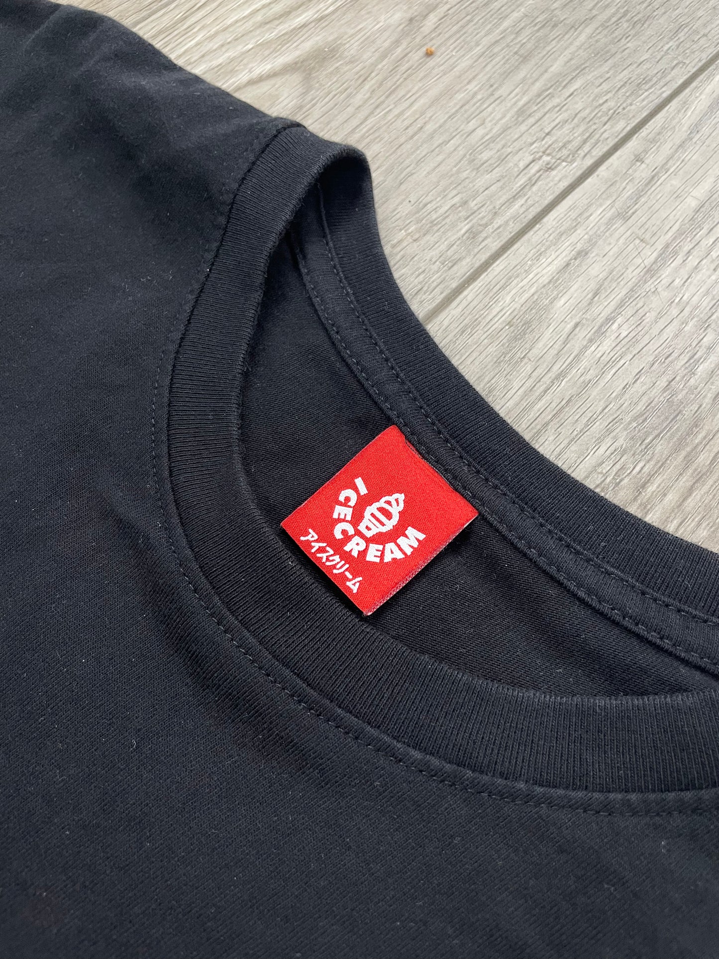 M-Ice Cream Tipsy Tee Black