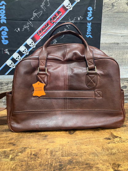 Chaps Ralph Lauren Genuine Leather Duffle Bag