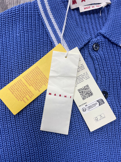 Marni 5 Gauge Fisherman Polo Shirt Size 50/M