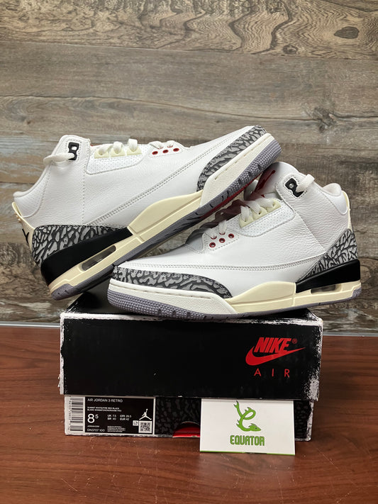 Jordan 3 Retro White Cement Reimagined Size 8.5