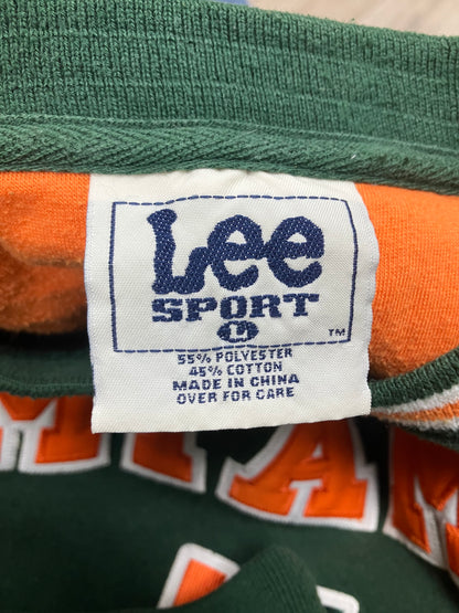 L-Vintage University of Miami Hurricanes Crewneck