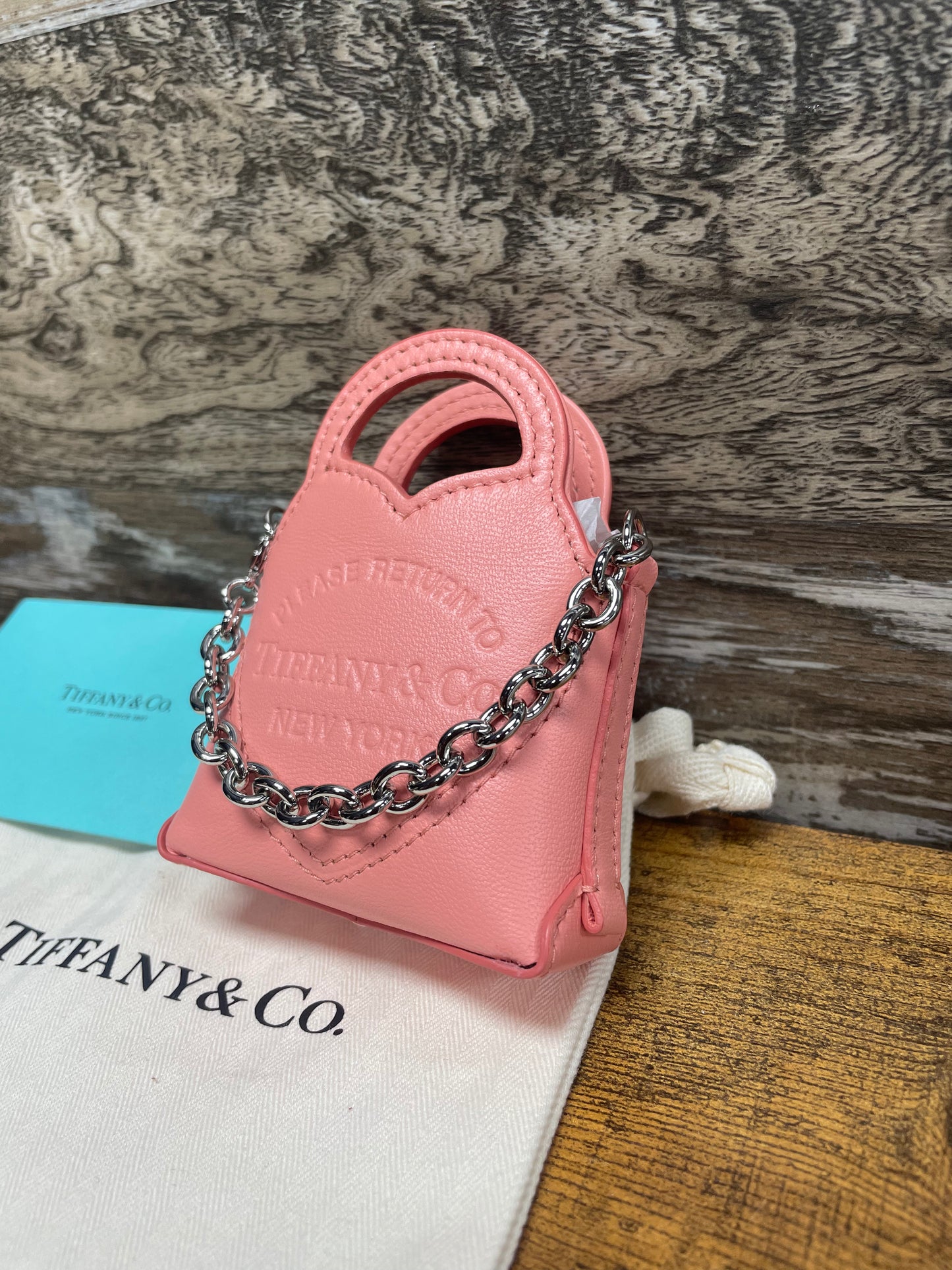 Tiffany & Co. Return to Tiffany™ Heart Charm Mini Bag