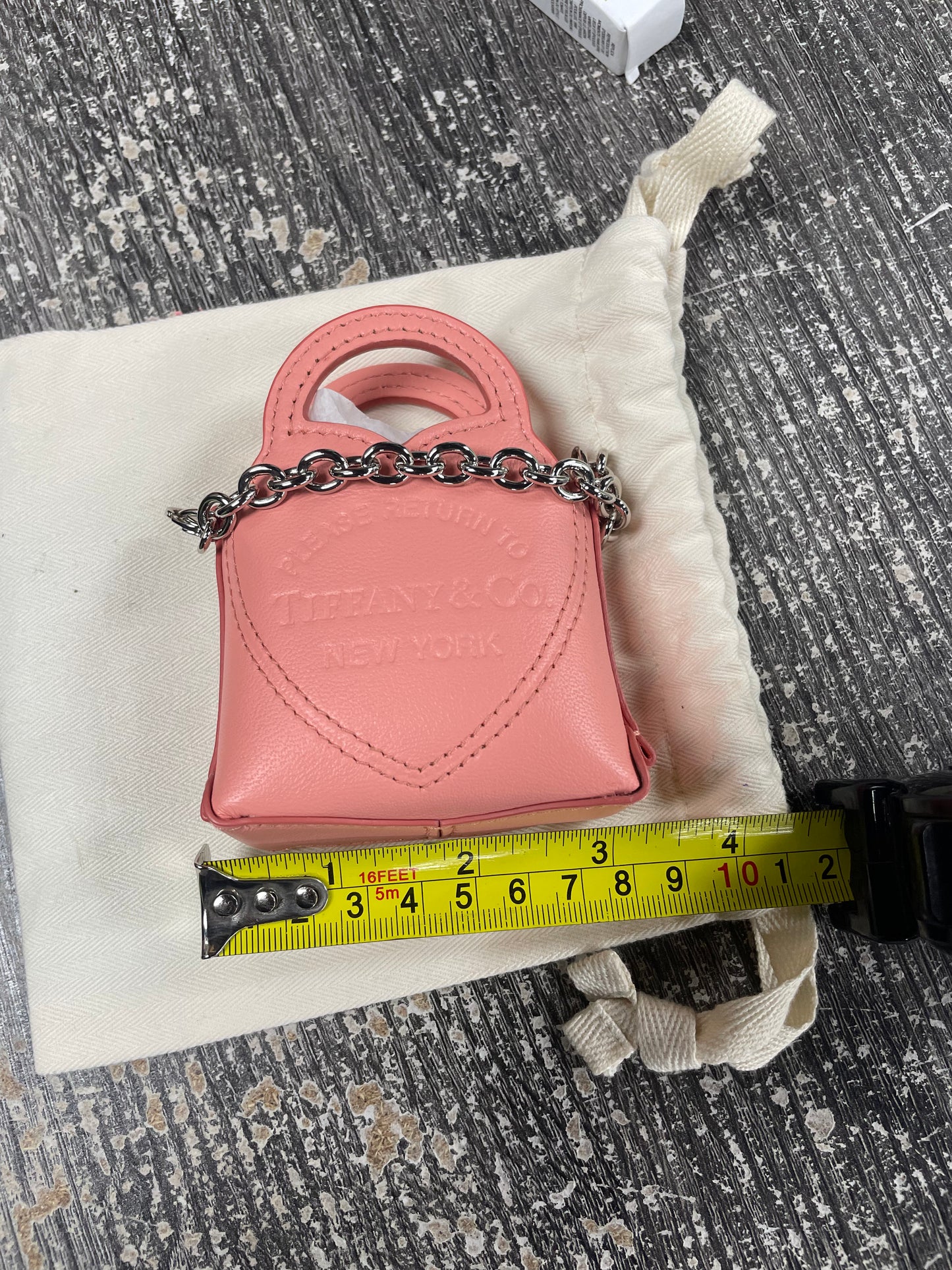 Tiffany & Co. Return to Tiffany™ Heart Charm Mini Bag