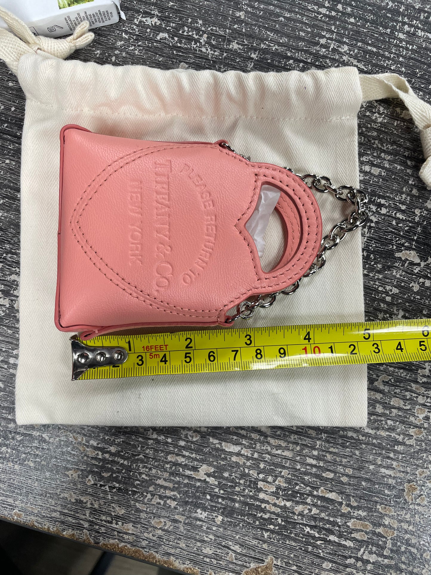 Tiffany & Co. Return to Tiffany™ Heart Charm Mini Bag