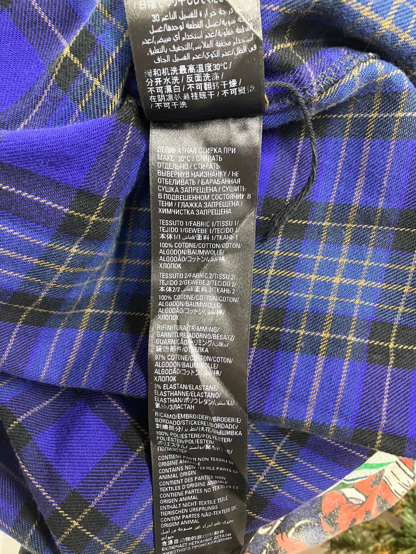 2-Balenciaga Hybrid Flannel Longsleeve shirt