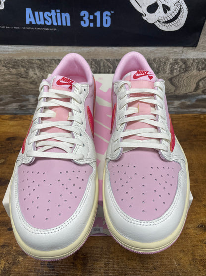 11.5 - Travis Scott x Air Jordan 1 Low OG "Tropical Pink"