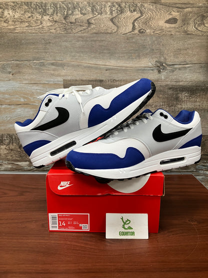 Nike Air Max 1 Deep Royal Blue Size 14