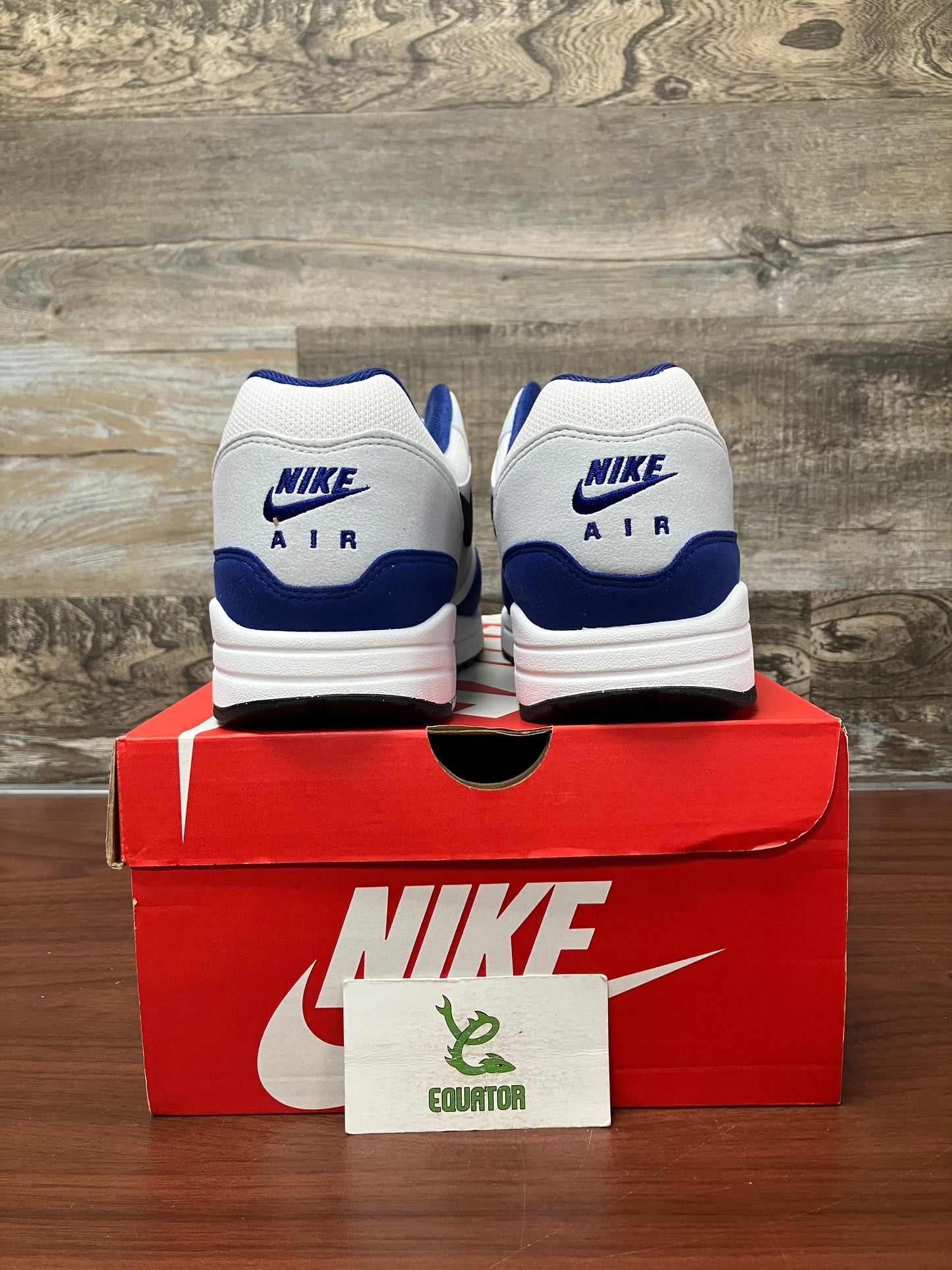 Nike Air Max 1 Deep Royal Blue Size 14