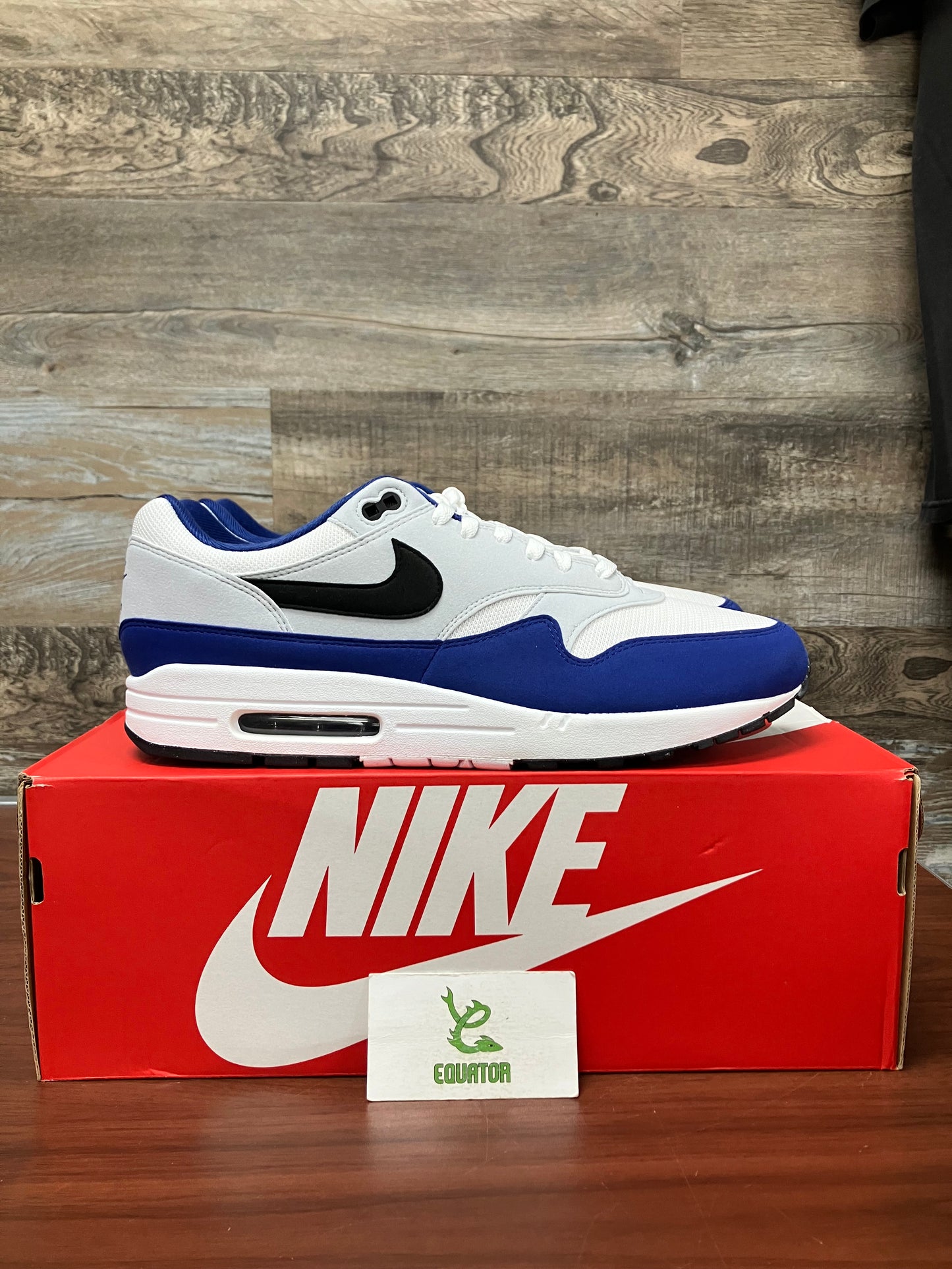 Nike Air Max 1 Deep Royal Blue Size 14